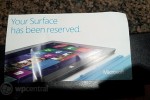 Microsoft Stores issuing Surface launch day reservations