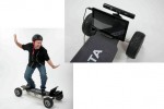 Xbox Kinect skateboard concept demos hand-gesture control