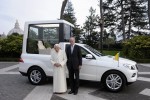 New Popemobile keeps Pontiff on show