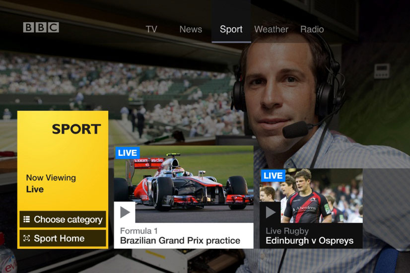 BBC Connected Red Button Blurs Line Between TV And  Content SlashGear