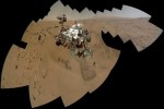 Curiosity plays peekaboo: New self-shot before 9-month mountain climb