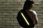 Halo Zero LED messenger bag lights up Kickstarter