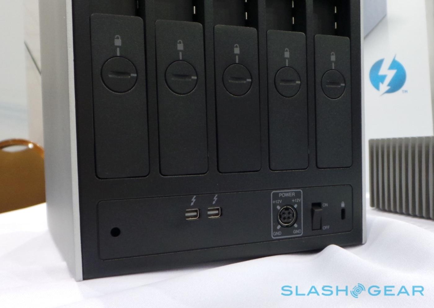 LaCie 5big Thunderbolt And 5big NAS Pro HandsOn SlashGear