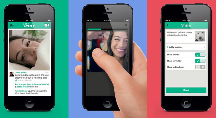 Vine arrives: 6s video sharing for Twitter and Facebook