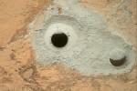 Curiosity rover finishes its first complete drill