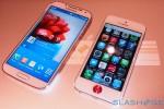 Samsung GALAXY S 4 vs iPhone 5