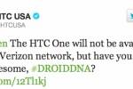 HTC One Verizon release in question as Tweets disappear