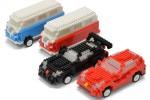 Mini brick car and mini brick van are controlled by the iPhone