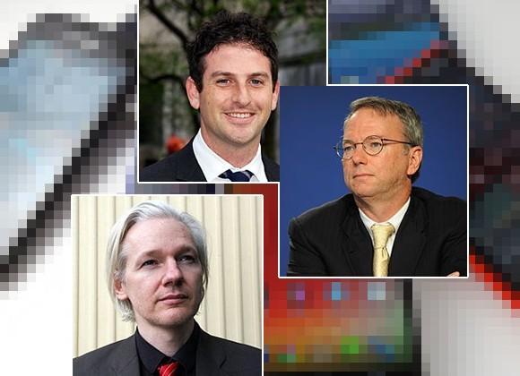 Eric Schmidt and WikiLeaks founder talk “radicalization of internet educated youth”