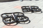 NVIDIA Project SHIELD pilots a Parrot AR.Drone quadcopter
