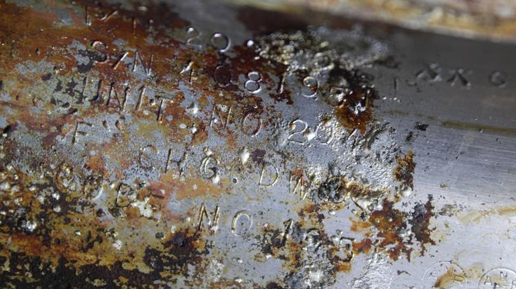 Bezos Apollo 11 F-1 engine recovery confirmed: the real number 2044