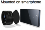 Sony RX100 II camera lens attachment tipped for smartphones