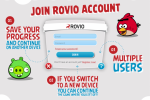 Rovio Account rolls out globally for cross-platform syncing