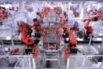 Tesla Model S factory tour shows Elon Musk’s robot army