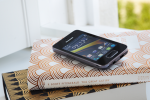 Panasonic KX-PRX120 cordless home phone runs Android Ice Cream Sandwich
