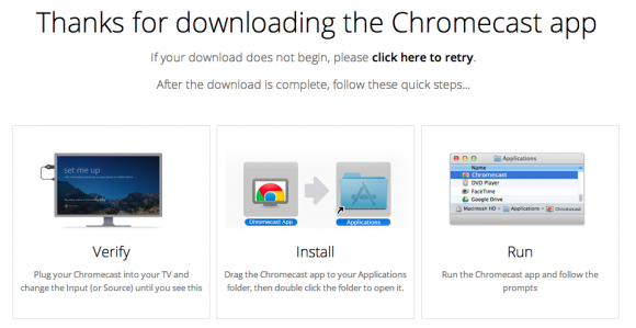 How do you hook up google chromecast