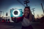 theQ social sharing camera packs 3G for instant uploads