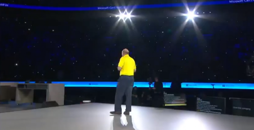 Steve Ballmer delivers his final emotional speech to Microsoft employees