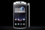 OPPO N1 official: CyanogenMod, rotating camera, backside touchpad aboard
