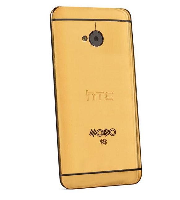HTC One Plated In 18 Karat Gold Launched In The UK - SlashGear