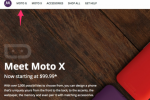 Moto G surfaces on Motorola website, disappears soon after