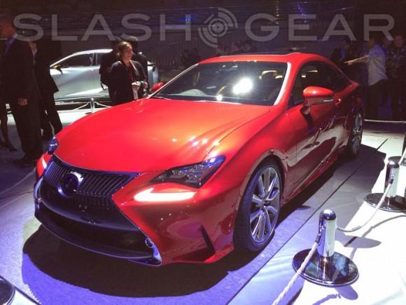 Lexus RC coupe introduced at Tokyo Motor Show 2013
