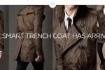 Motiif “M” smart trench coat offers integrated 4G LTE and smartphone charger