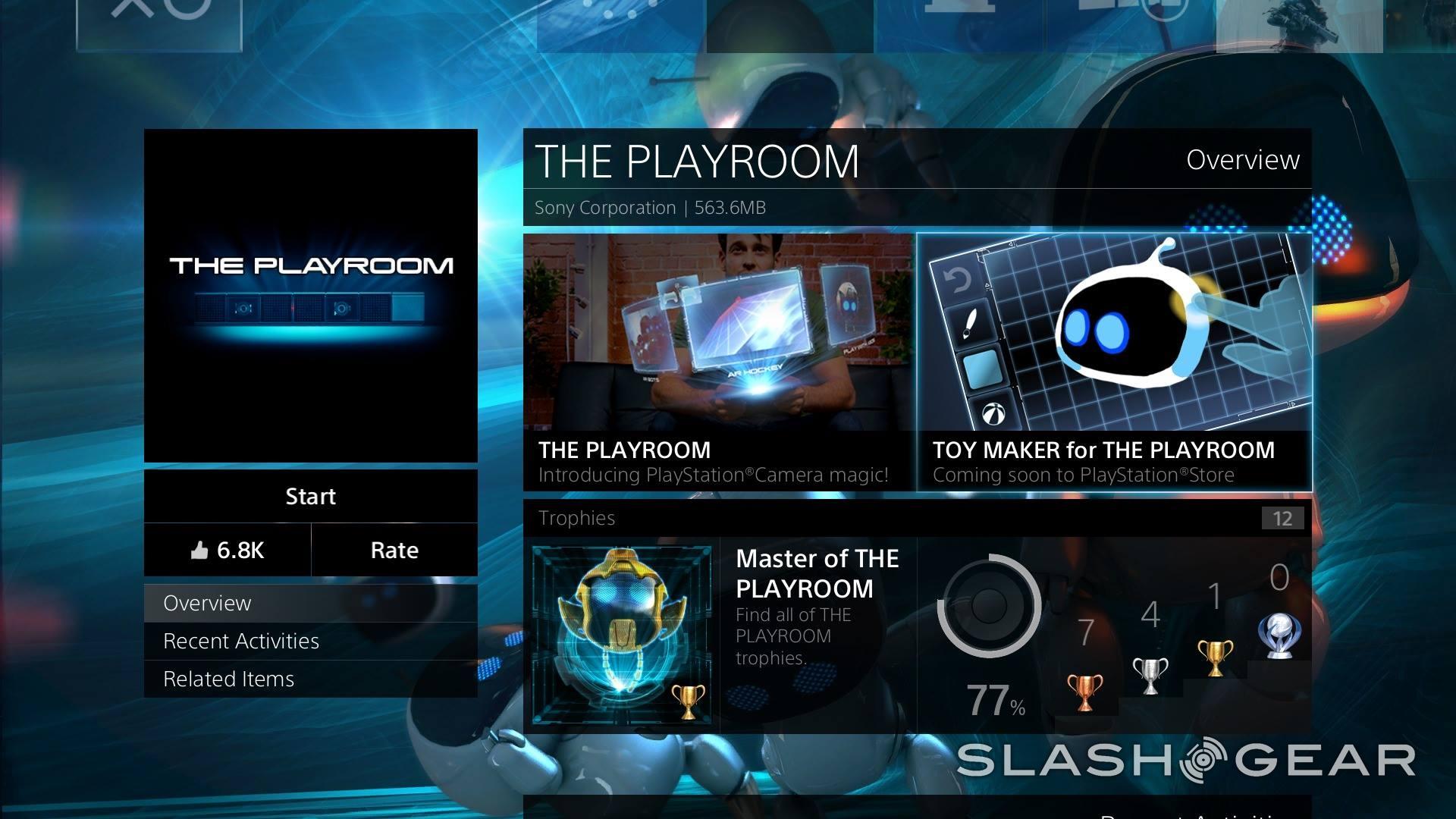 remove the playroom ps4 remove the playroom ps4