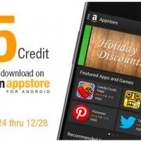 Amazon Appstore special lures new users for Christmas
