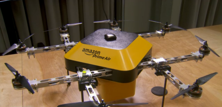 Amazon “PrimeAir” to unveil 30-minute delivery by octocopter