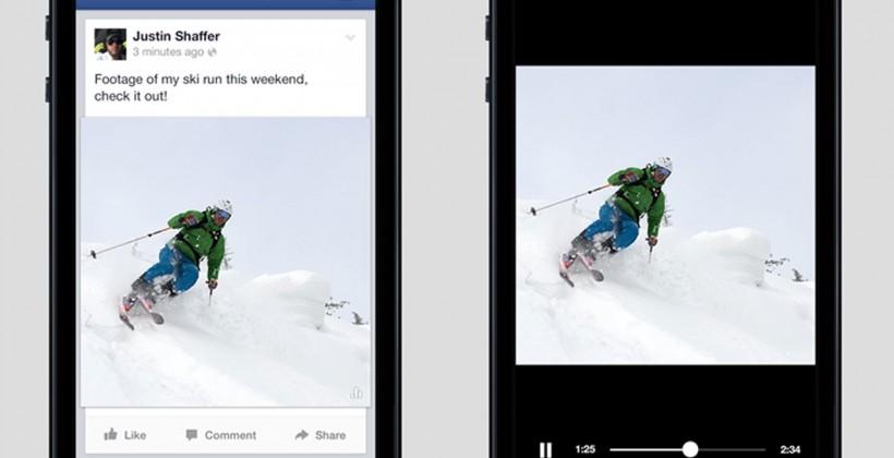Facebook auto play video ads for advertisers announced