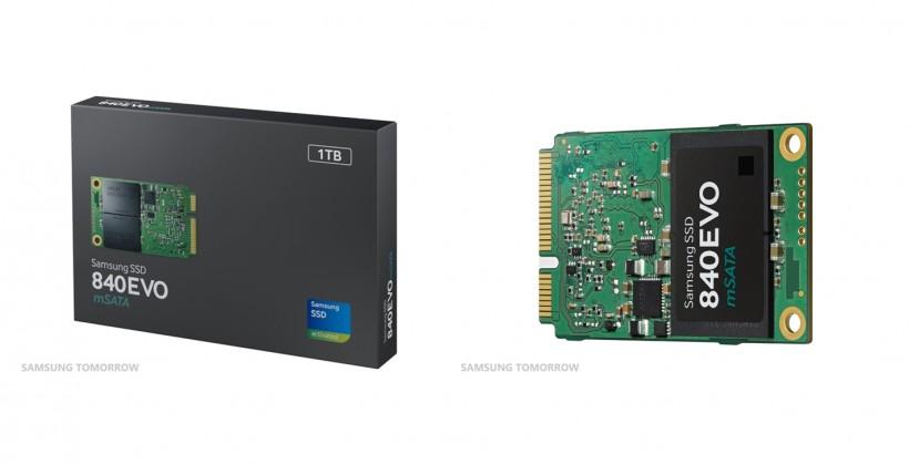 Samsung to launch 1TB mSATA SSD this month