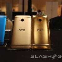 HTC One gold vs Gold hands-on: 24kt vs Amber