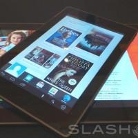 Kobo Arc, the reading centric tablet lineup, hands-on