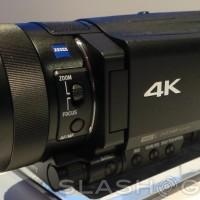 Hands-on with the Sony 4K Handycam