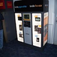 Amazon Kindle kiosk tests physical retail presence for online giant