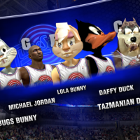 NBA 2K14 Space Jam mod: the missing gameplay video match