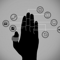 FIN wearable turns palm into keypad