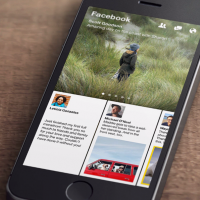 Paper Stories from Facebook app launches for iOS