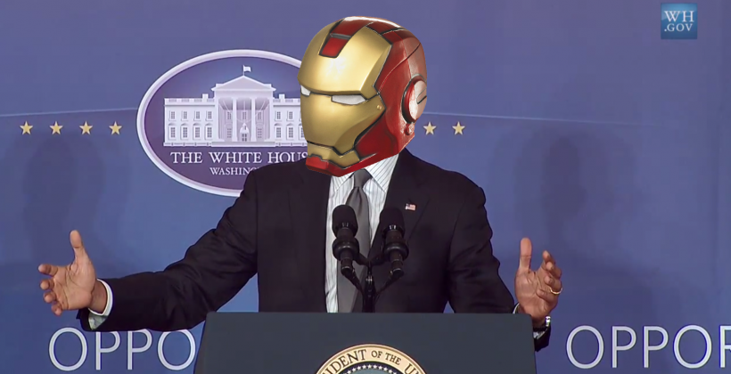 Obama: “we’re building Iron Man” (and here’s how)