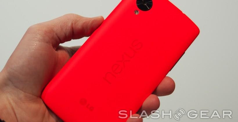 Red Nexus 5 first-impressions: hands-on with intense brightness