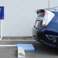 Toyota wireless EV charging demonstrated as trial kicks off