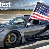 Hennessey Venom GT sets speed record reaching 270.49 mph
