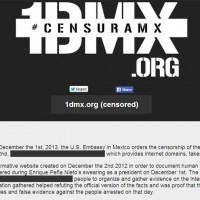 GoDaddy censors Mexican protest site