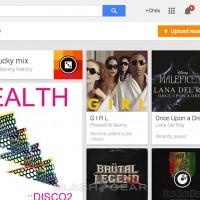 Google Play Music uploads hit browser: drag and drop