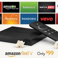 Amazon Fire TV apps include Netflix, Hulu, ESPN