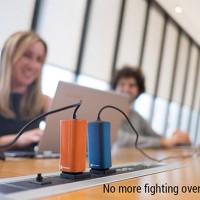 Tiny Dart power adapter provides 65W of laptop power