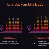 Samsung Milk Music premium ad-free version inbound