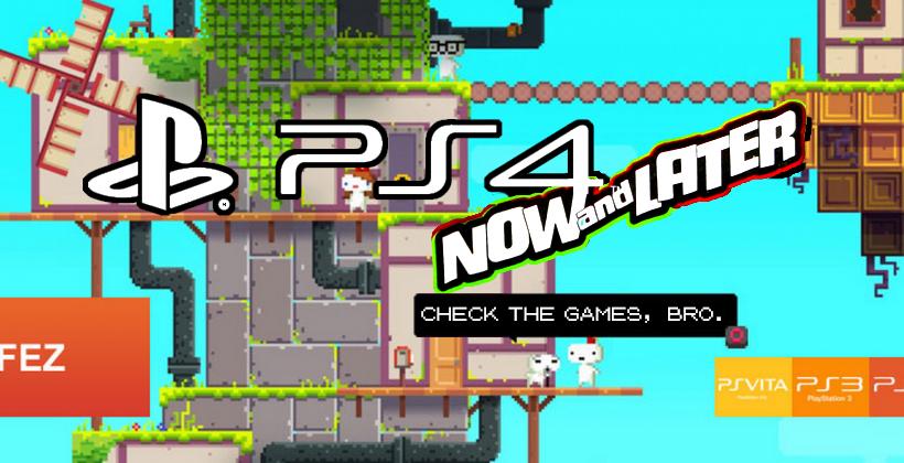 PlayStation 4′s best 4 games for now; 4 for later