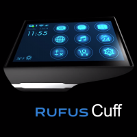Rufus Cuff has all the right wrist wearable tech specs, but it’s bulky
